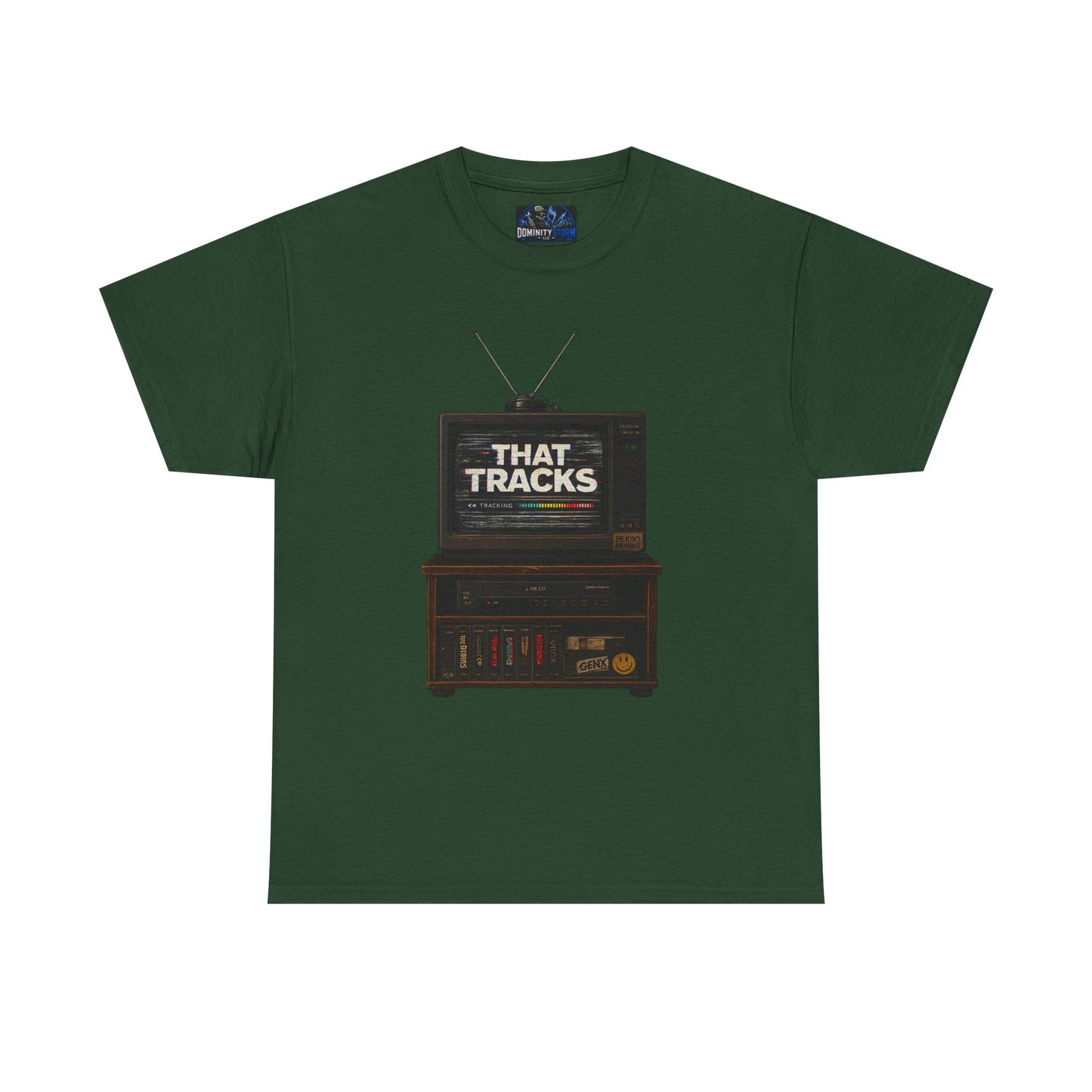Vintage TV "That Tracks" Graphic Tee - Retro Music Lover T-Shirt