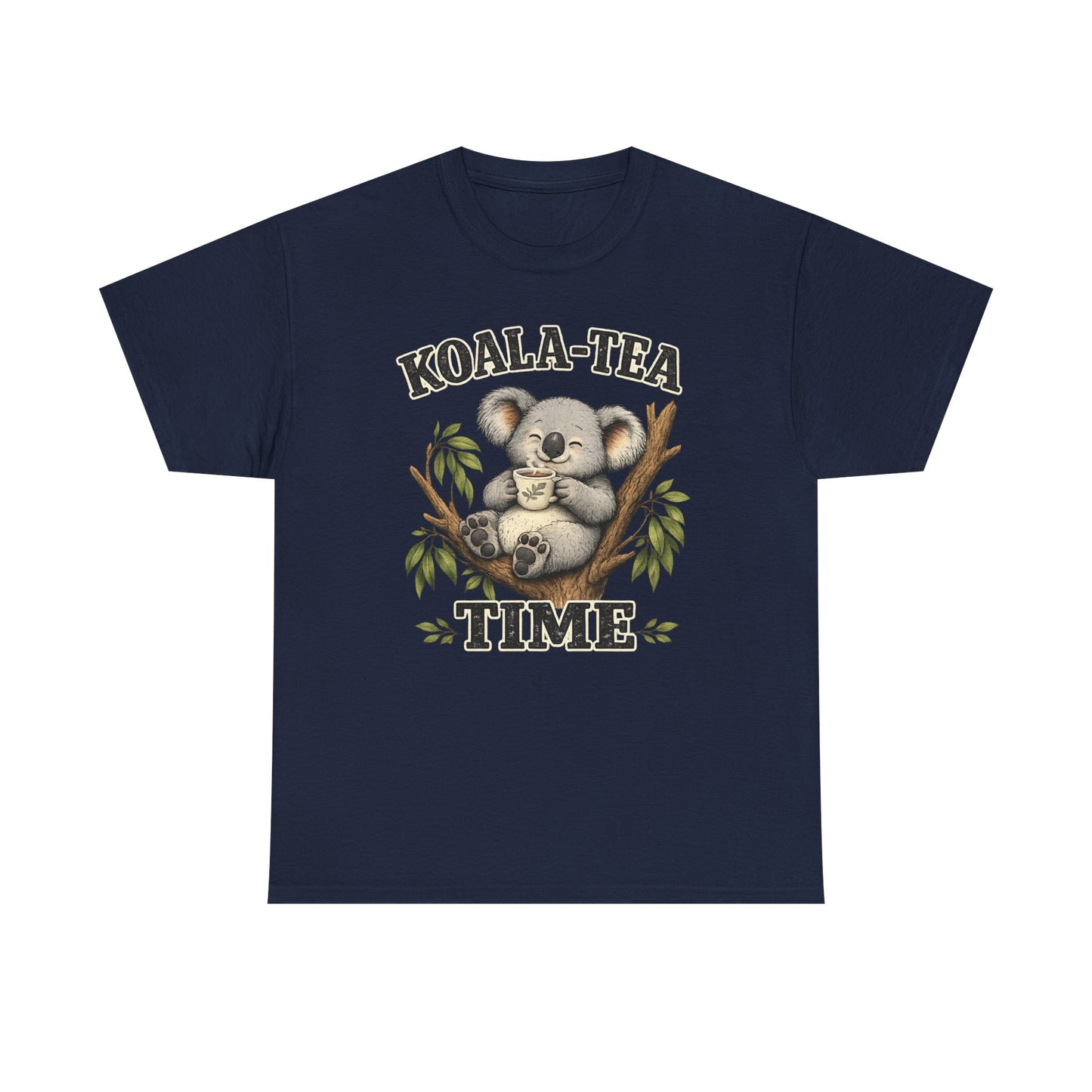 Koala-Tea Time T-Shirt — Cute Koala Tea Lovers Graphic Tee