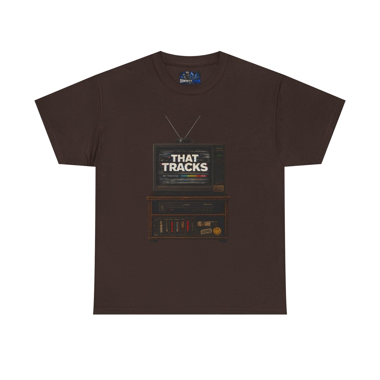Vintage TV "That Tracks" Graphic Tee - Retro Music Lover T-Shirt