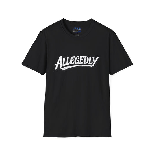 Allegedly Retro Script T-Shirt