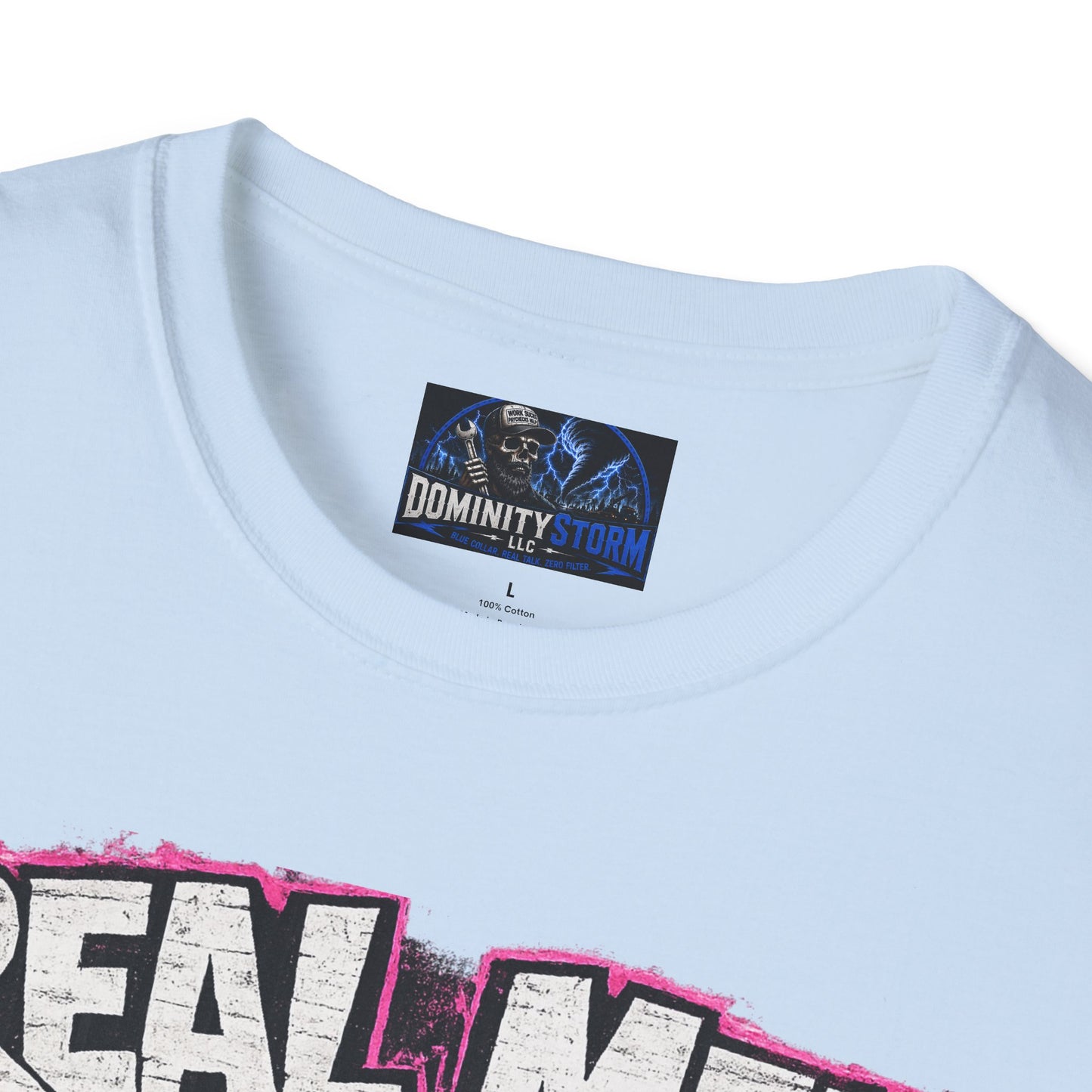 Real Men Eat Pink T-Shirt — Funny Bold Graphic Tee for Pride & Breast Cancer Awareness