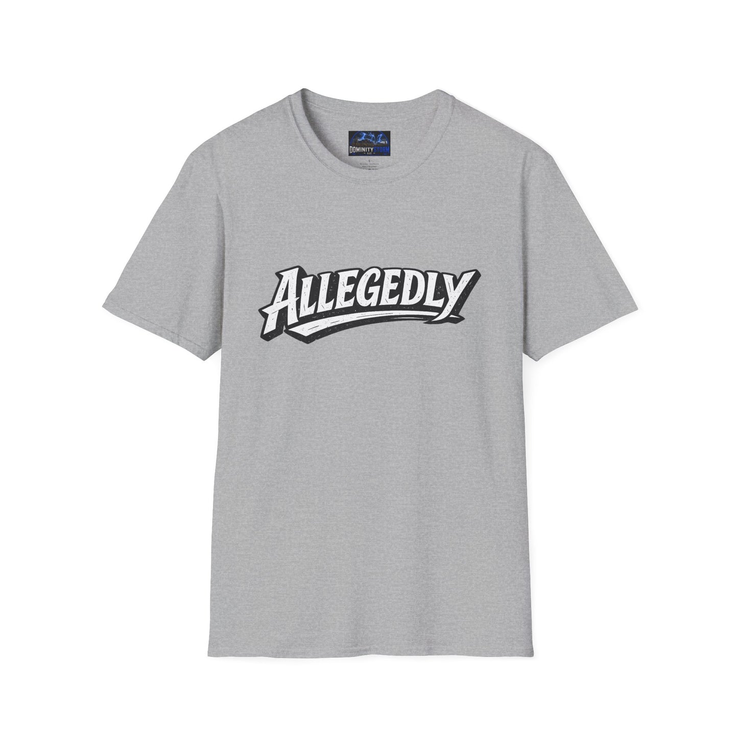 Allegedly Retro Script T-Shirt