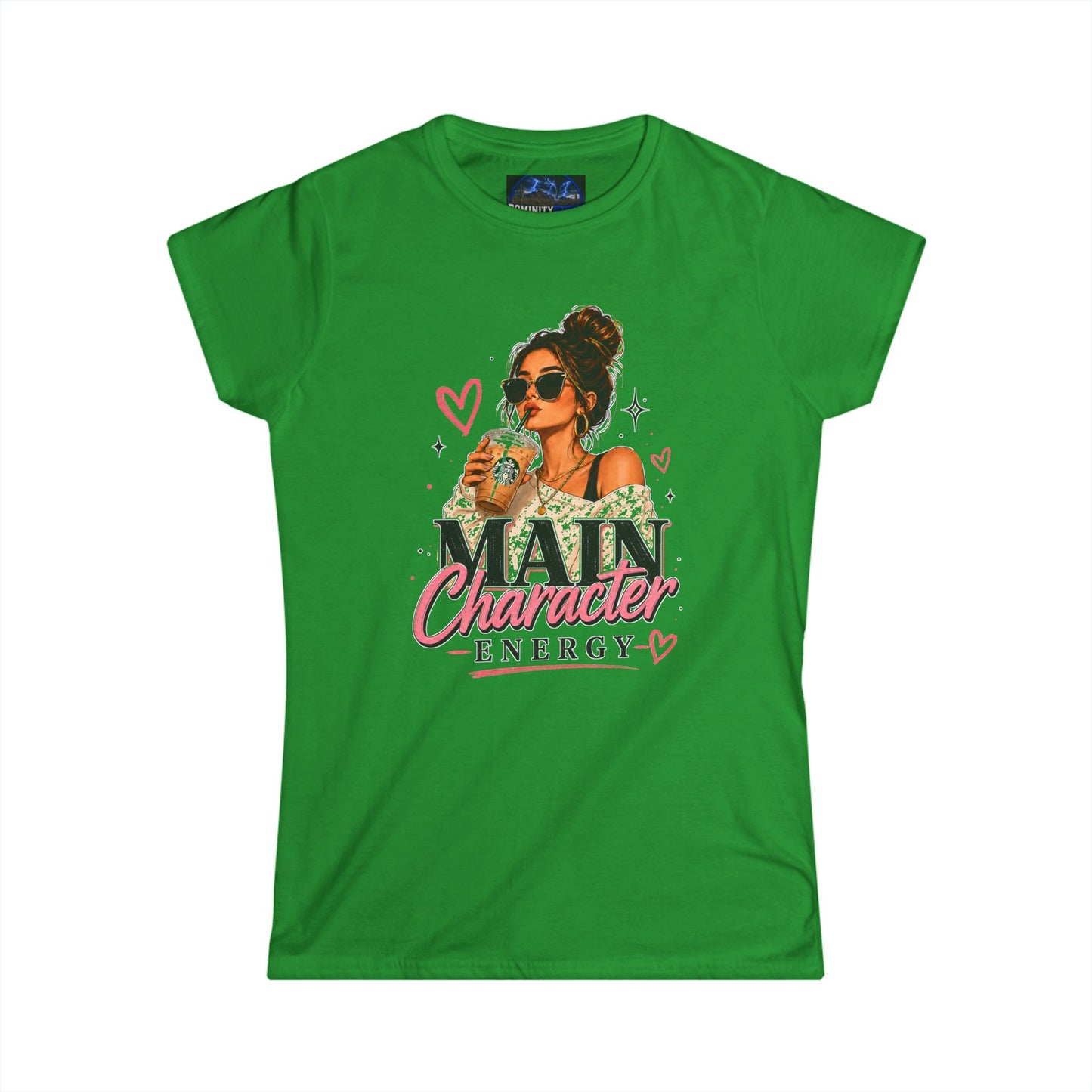 Graphic Main Character Energy Tee — Women's T-Shirt