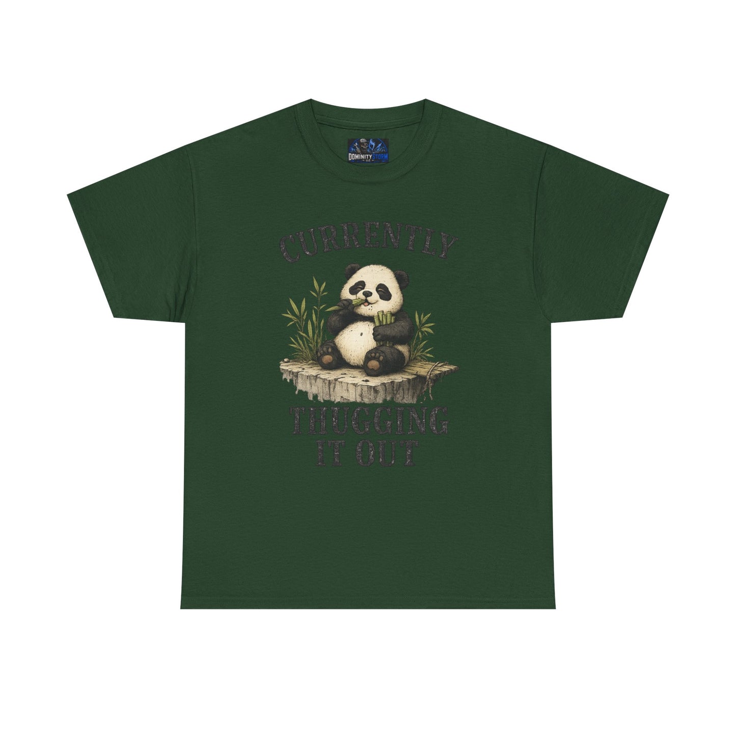 Panda "Currently Thugging It Out" T-Shirt