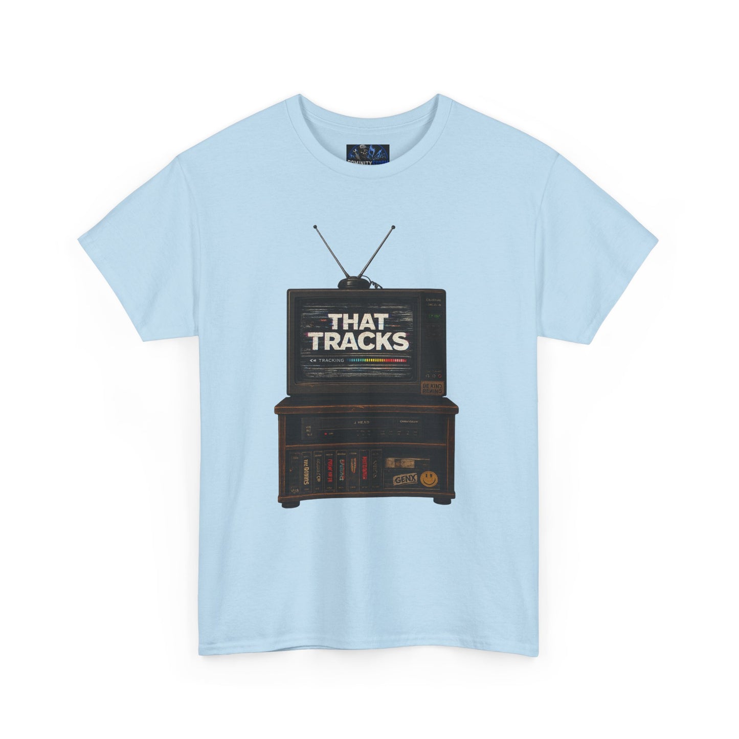 Vintage TV "That Tracks" Graphic Tee - Retro Music Lover T-Shirt