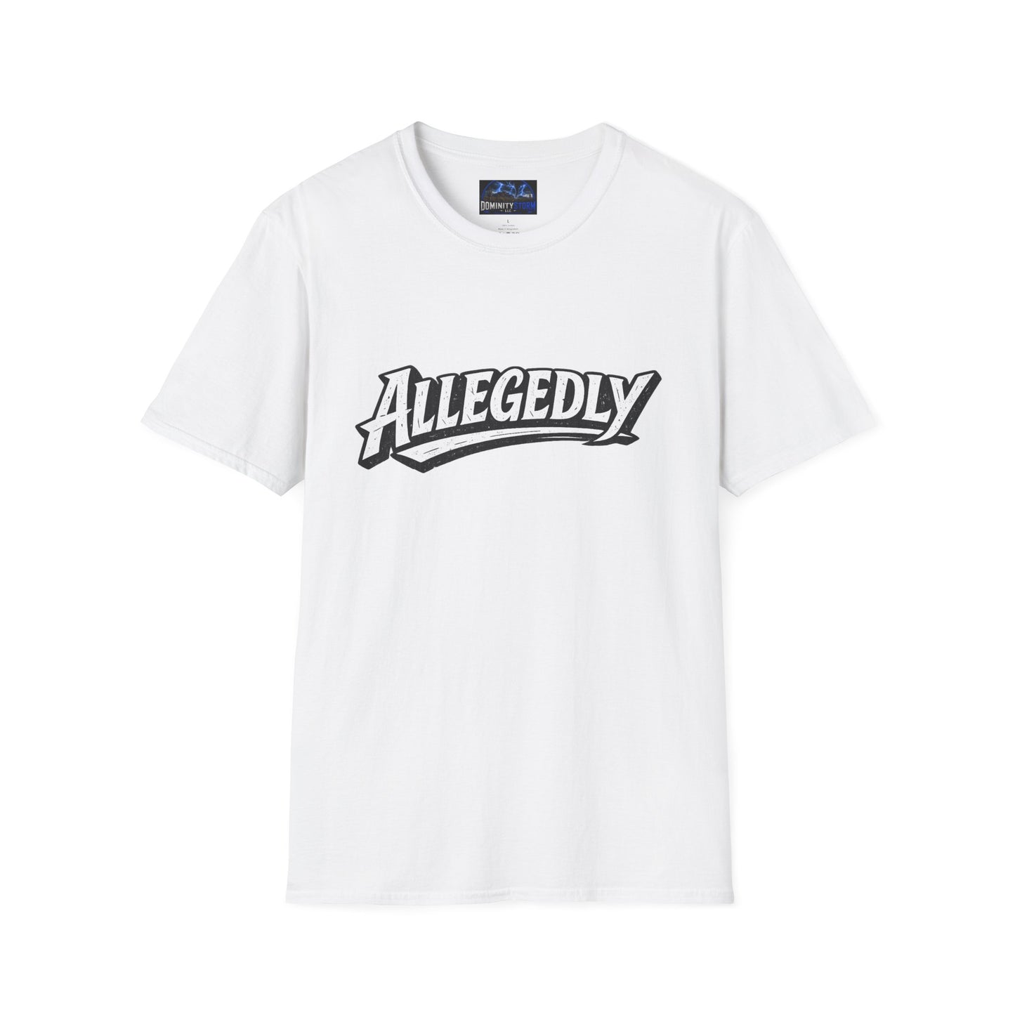 Allegedly Retro Script T-Shirt