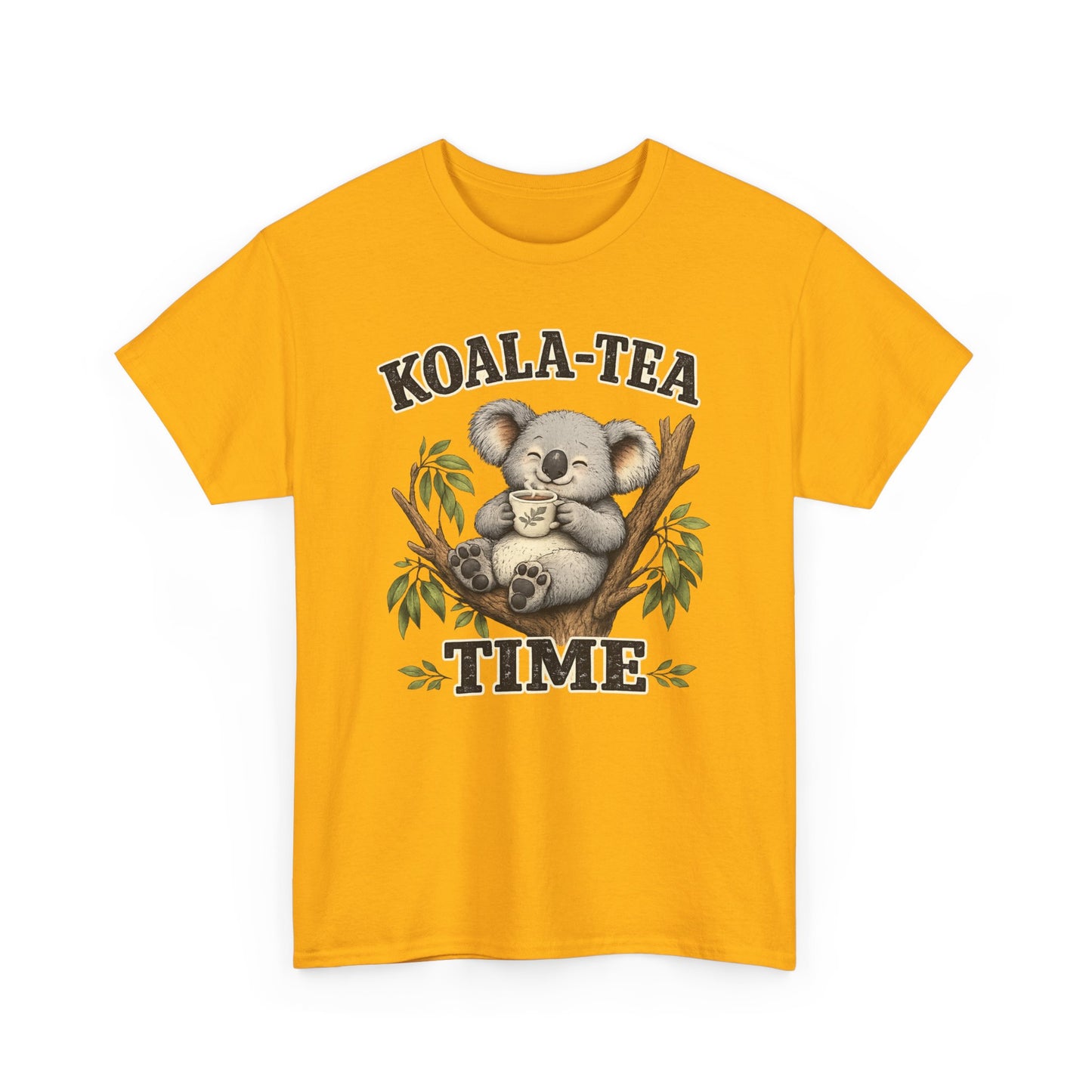 Koala-Tea Time T-Shirt — Cute Koala Tea Lovers Graphic Tee