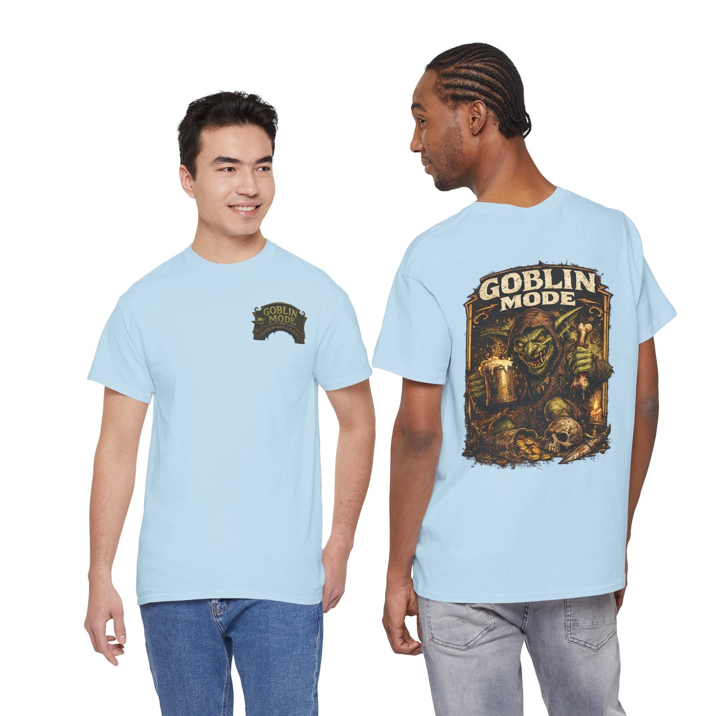Goblin Mode Tee — Fantasy Goblin Skull Graphic T-Shirt