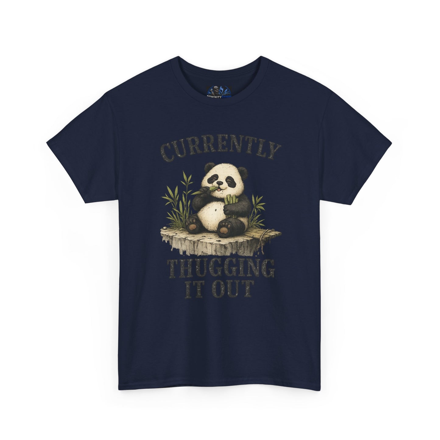 Panda "Currently Thugging It Out" T-Shirt