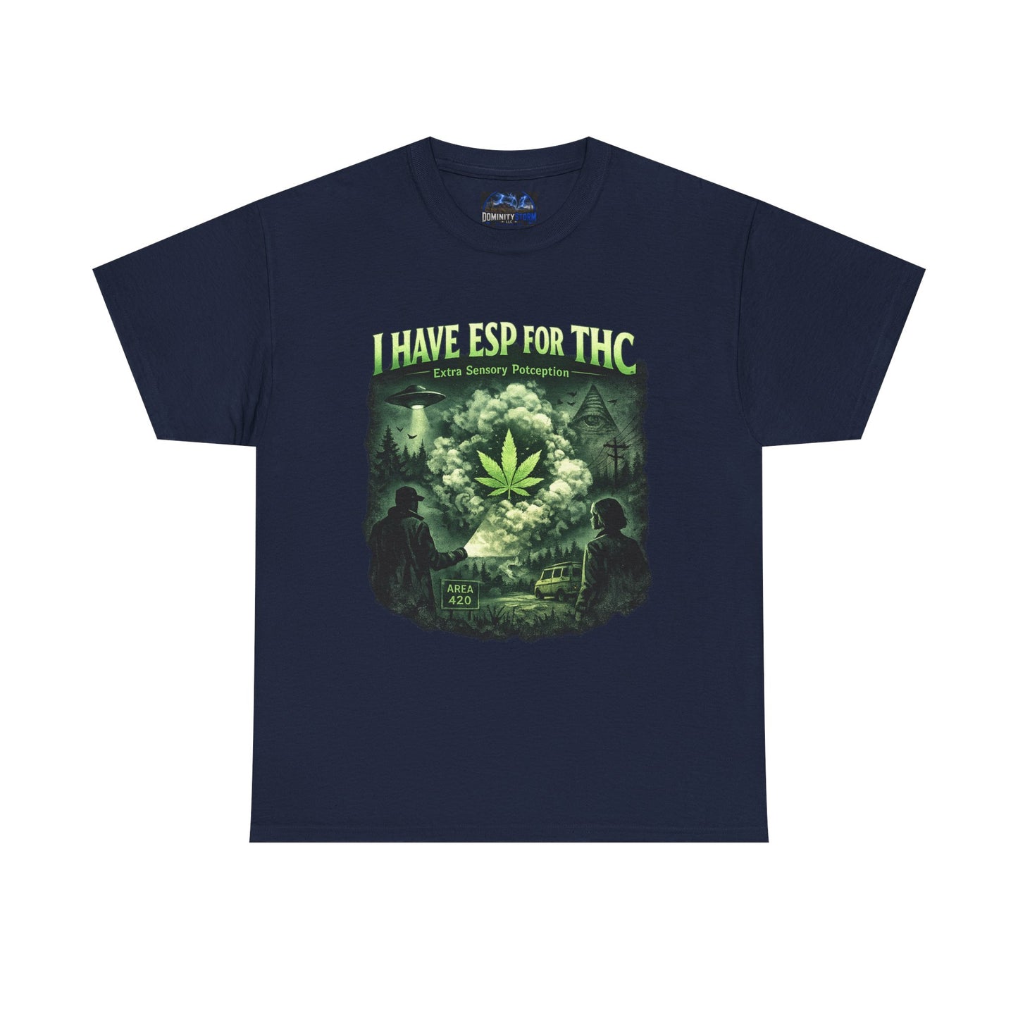 Cannabis Vintage Graphic Tee – "I Have Nothing" Green Leaf Retro Shirt