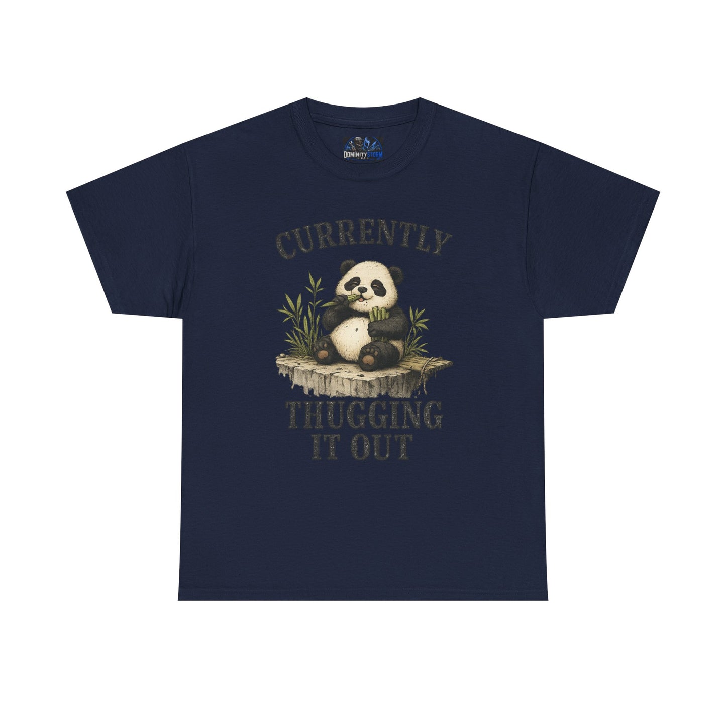 Panda "Currently Thugging It Out" T-Shirt