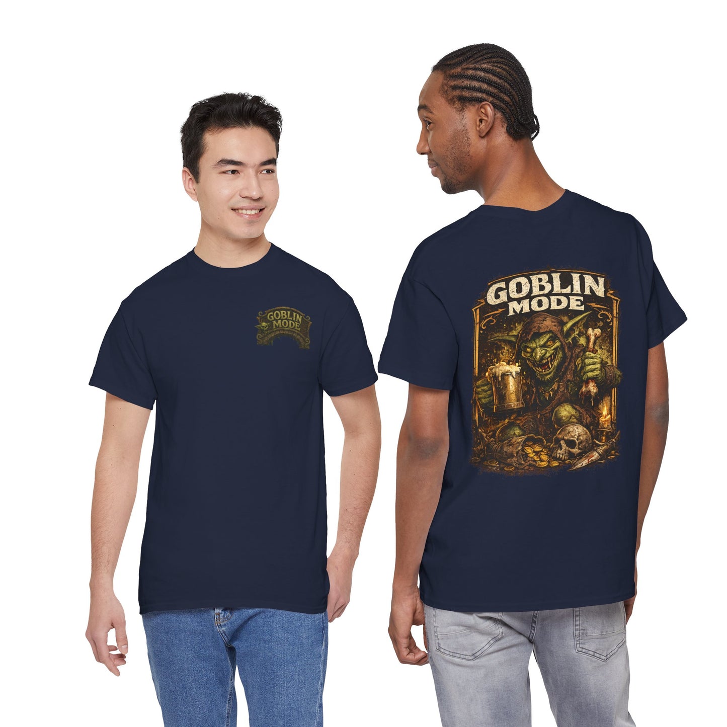 Goblin Mode Tee — Fantasy Goblin Skull Graphic T-Shirt