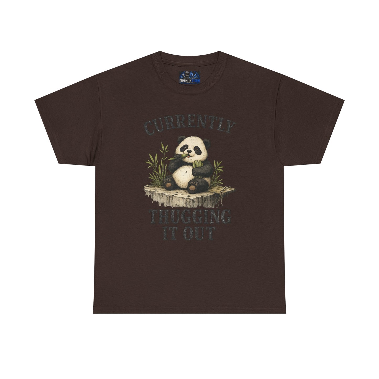 Panda "Currently Thugging It Out" T-Shirt