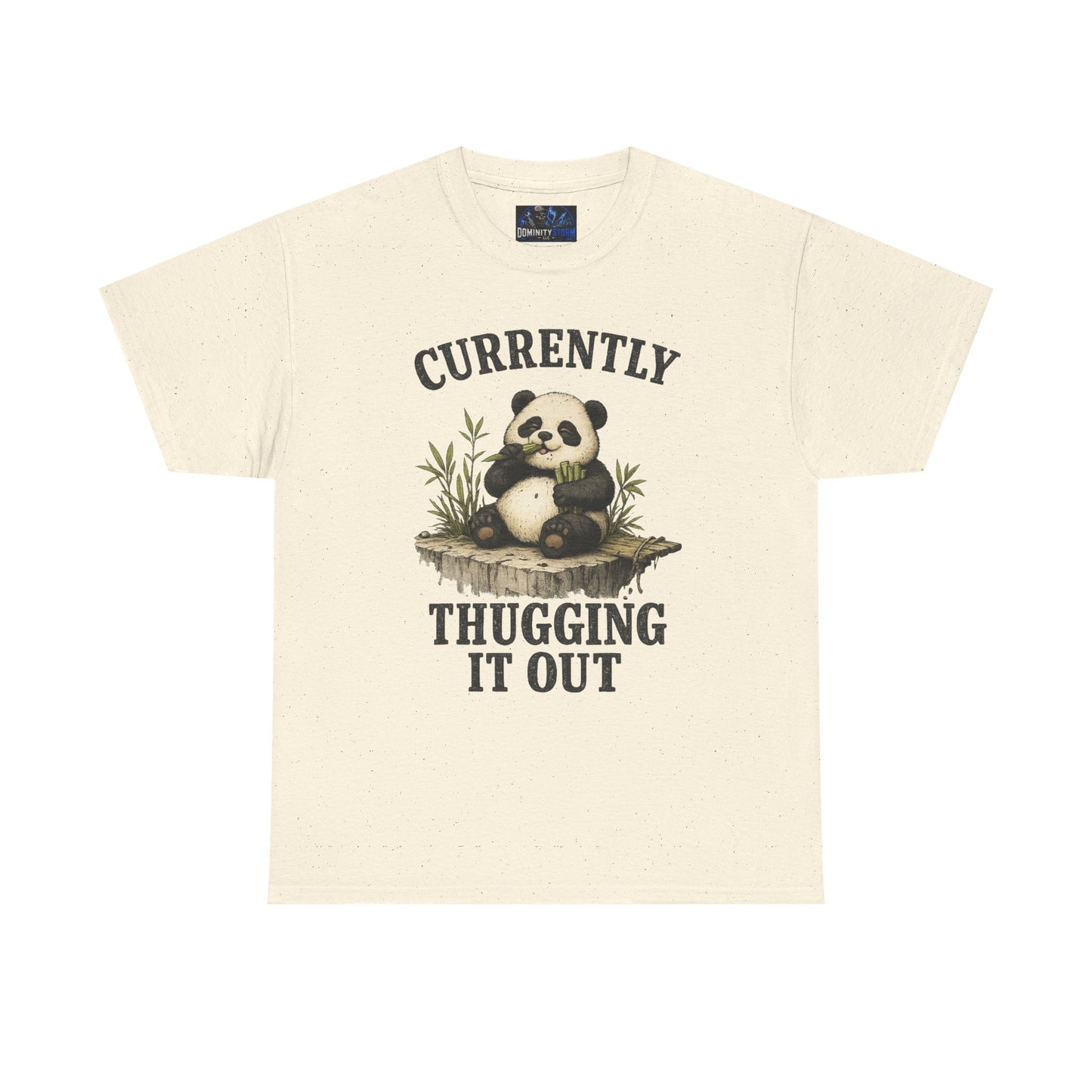 Panda "Currently Thugging It Out" T-Shirt