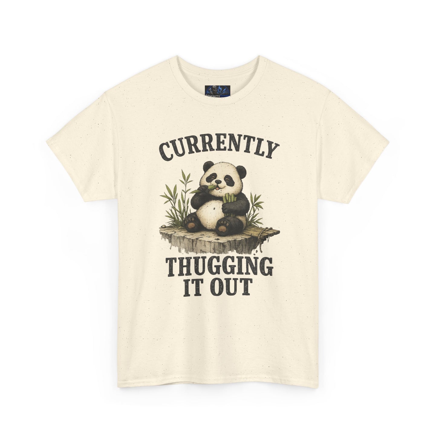 Panda "Currently Thugging It Out" T-Shirt