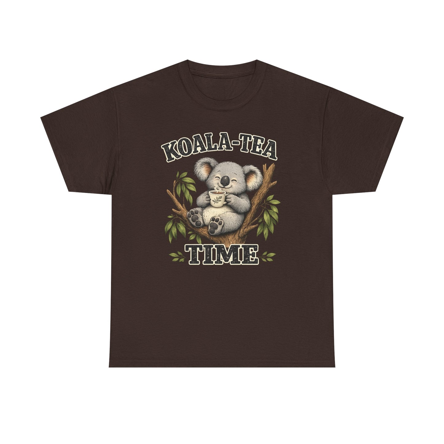 Koala-Tea Time T-Shirt — Cute Koala Tea Lovers Graphic Tee