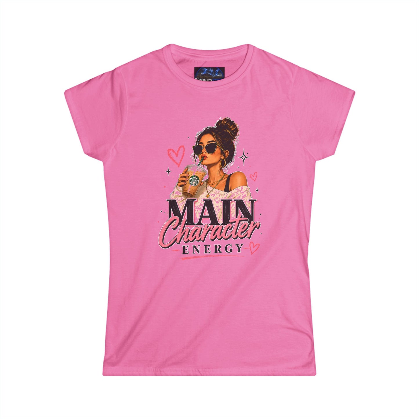 Graphic Main Character Energy Tee — Women's T-Shirt