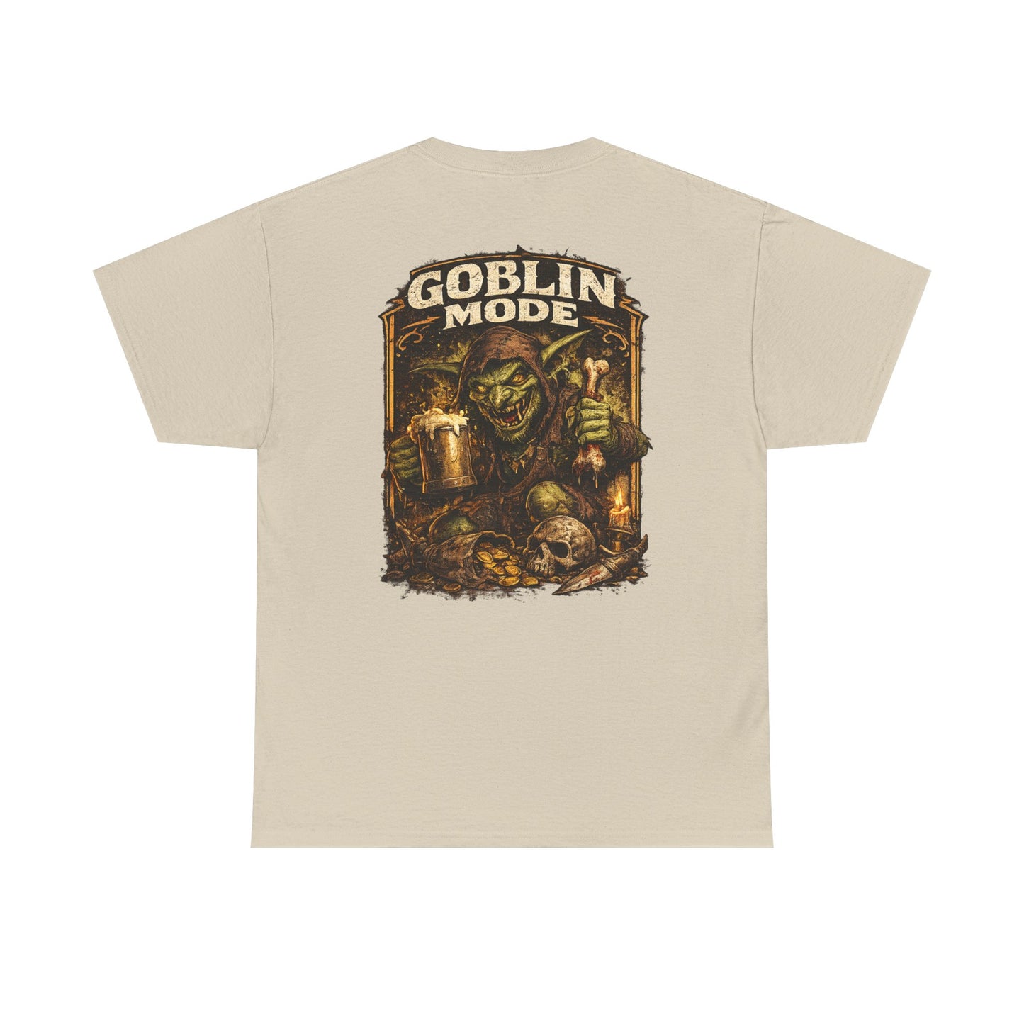Goblin Mode Tee — Fantasy Goblin Skull Graphic T-Shirt