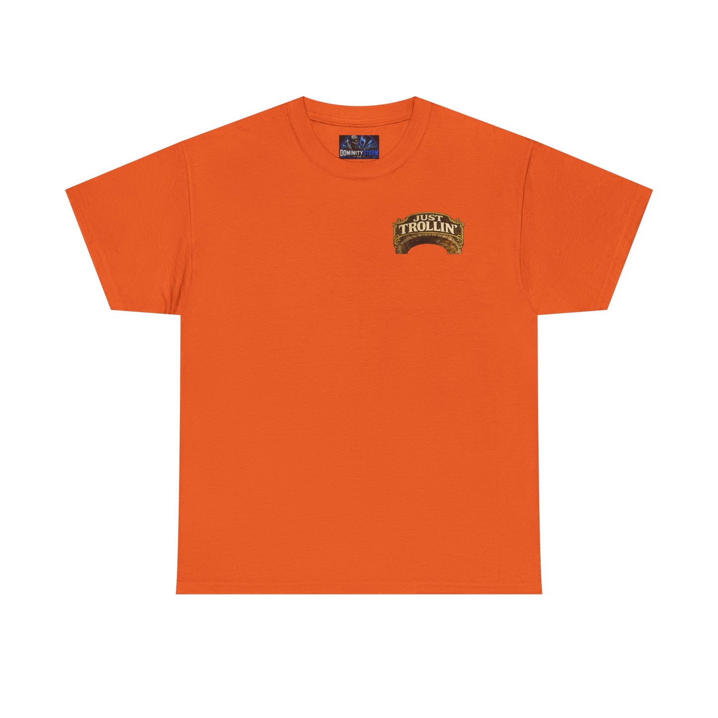 T-Shirt — "Just Trollin'" Vintage Fantasy Troll Graphic Tee