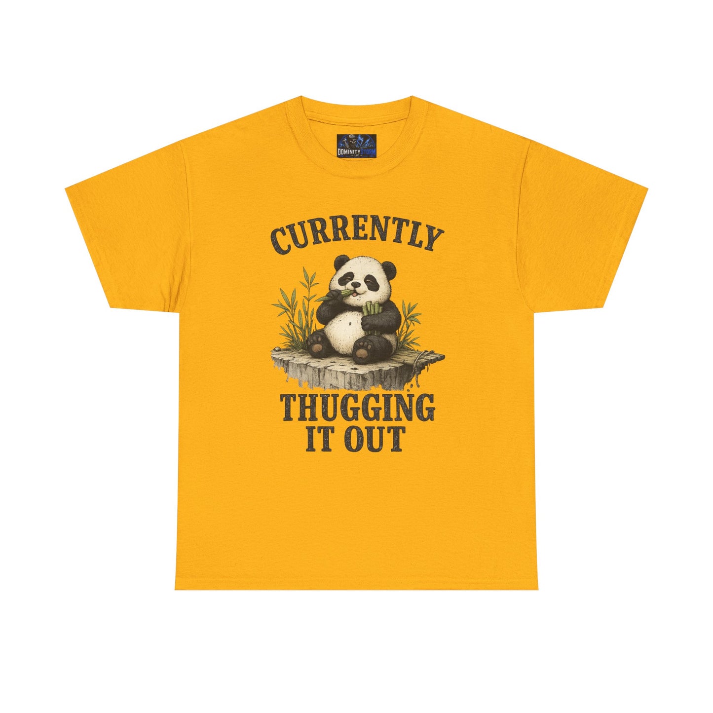 Panda "Currently Thugging It Out" T-Shirt