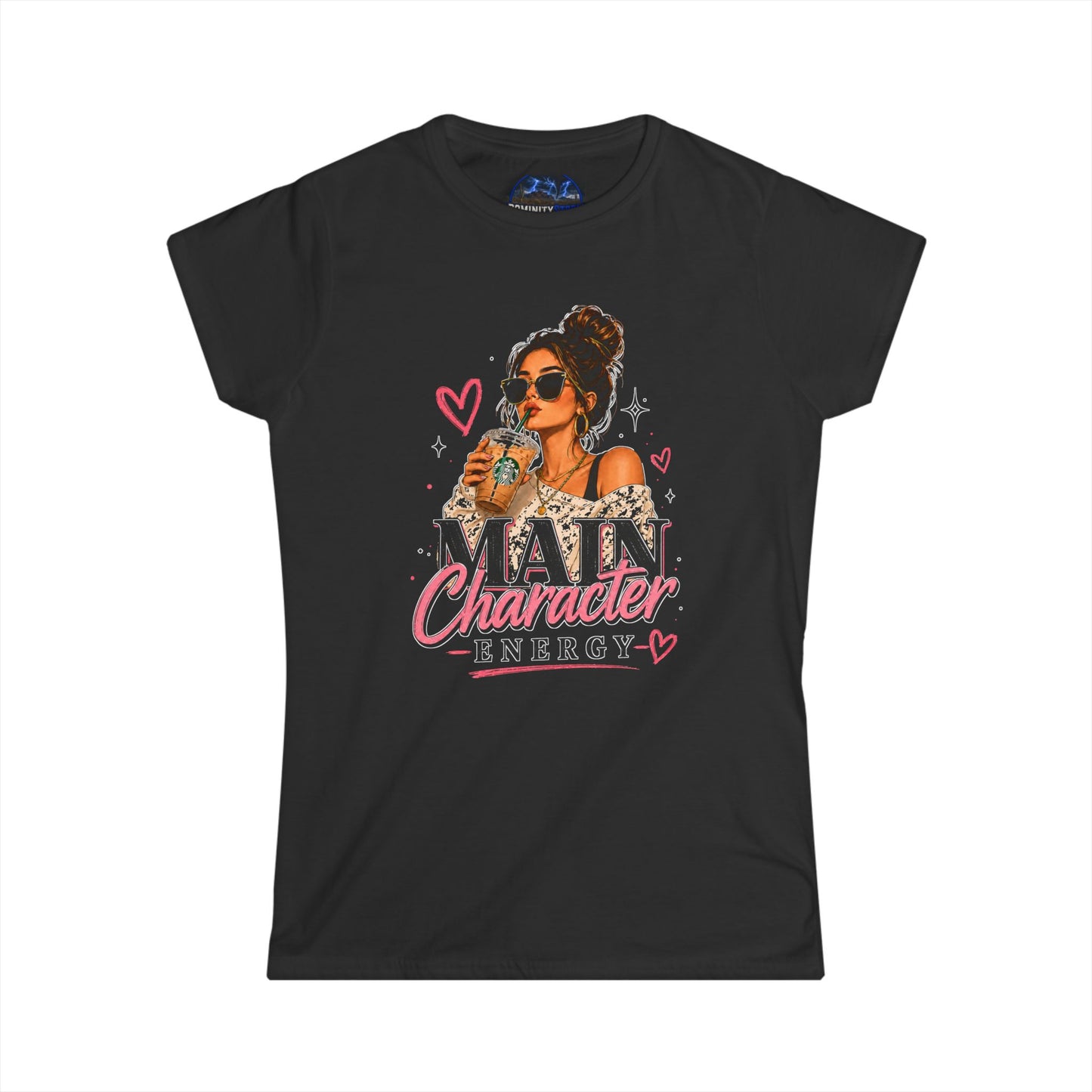 Graphic Main Character Energy Tee — Women's T-Shirt