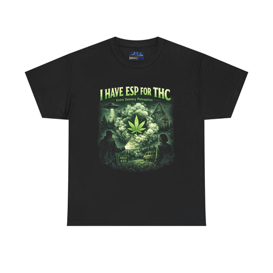 Cannabis Vintage Graphic Tee – "I Have Nothing" Green Leaf Retro Shirt