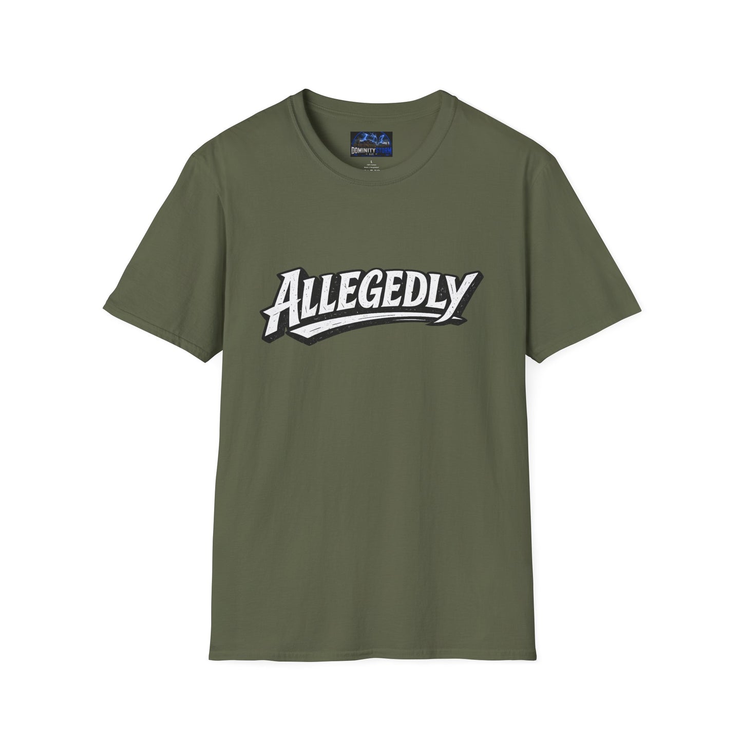 Allegedly Retro Script T-Shirt