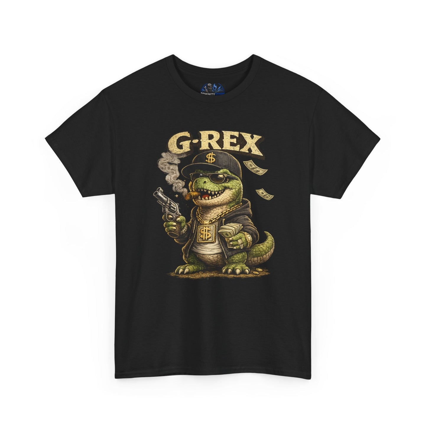 Grex Gator Tee — Vintage Crocodile Gangster Graphic T-Shirt