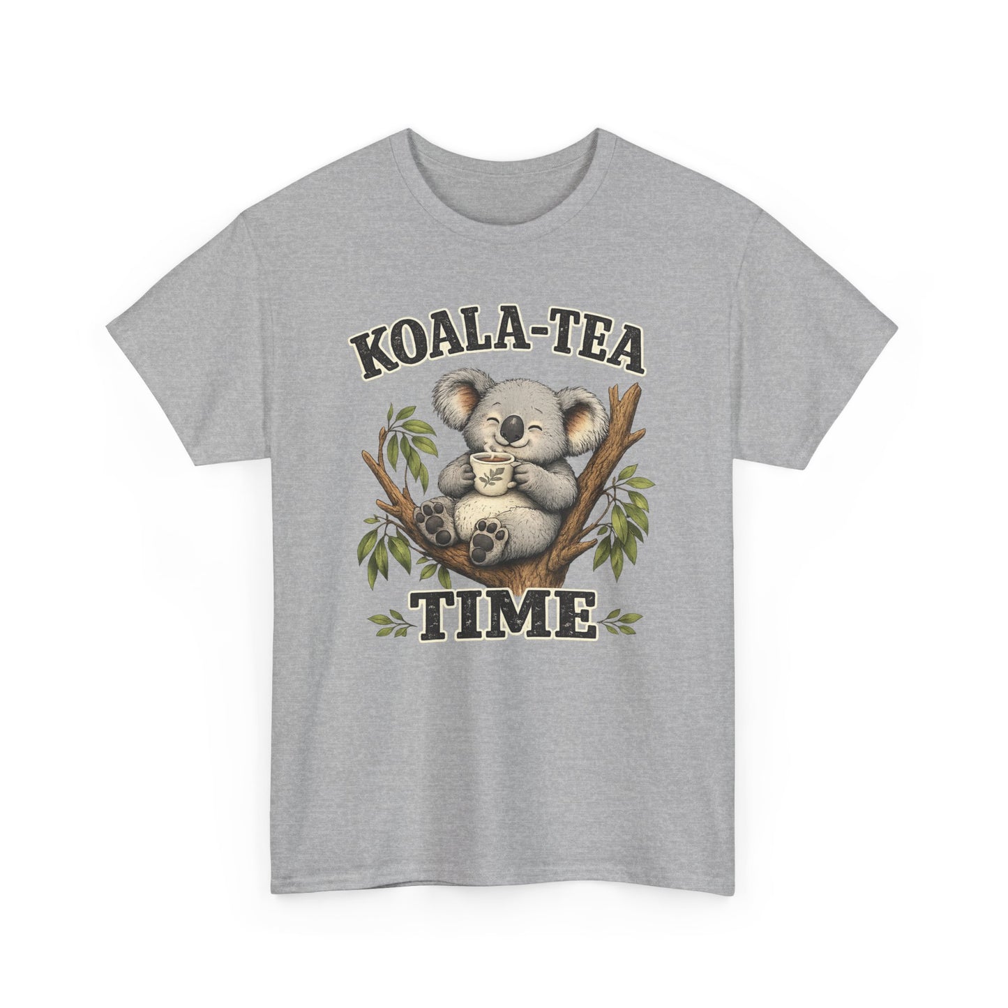 Koala-Tea Time T-Shirt — Cute Koala Tea Lovers Graphic Tee