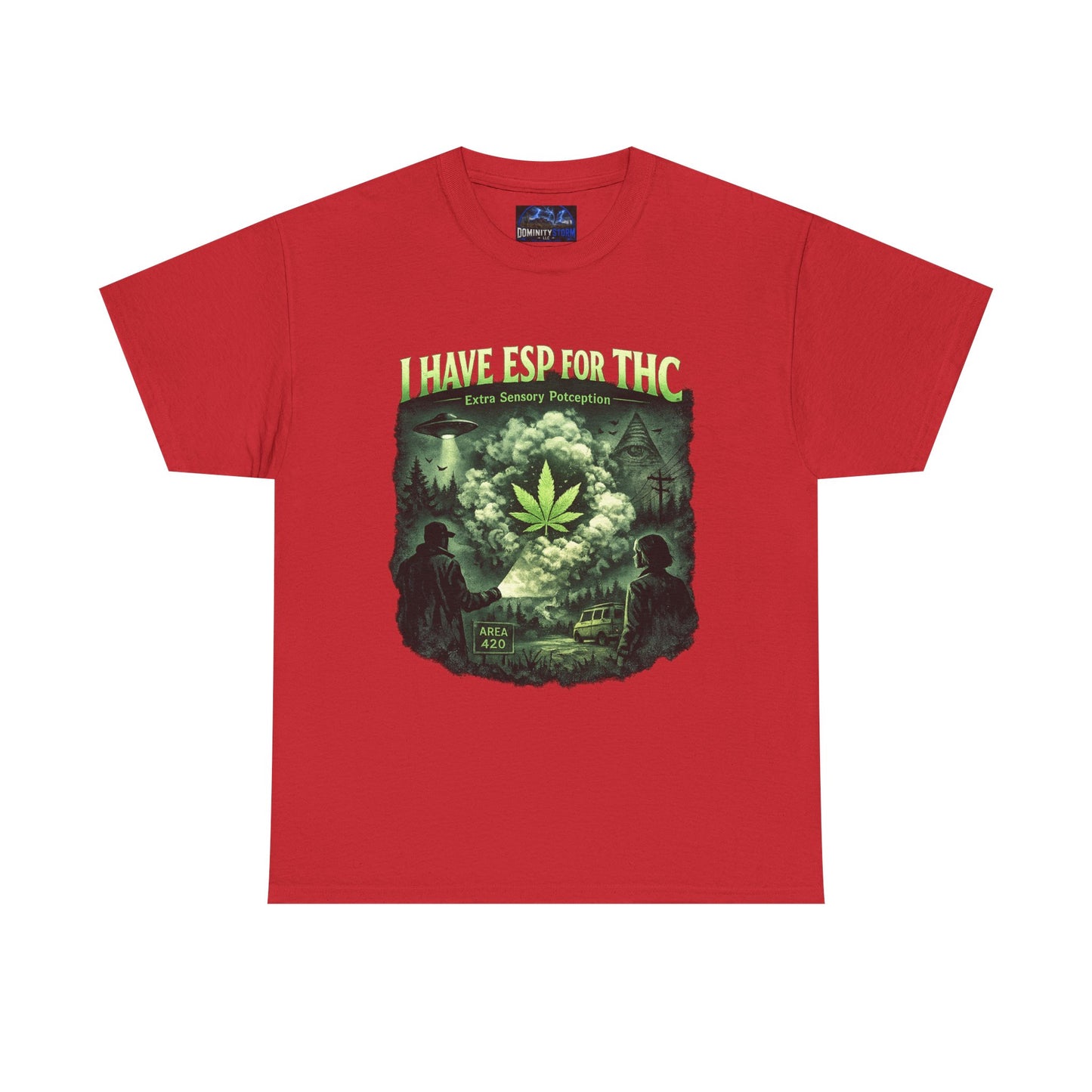 Cannabis Vintage Graphic Tee – "I Have Nothing" Green Leaf Retro Shirt