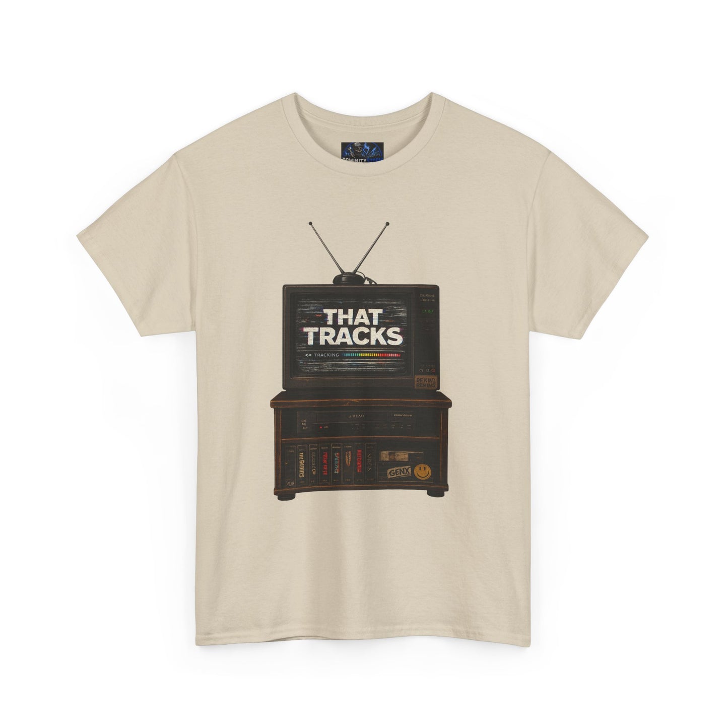 Vintage TV "That Tracks" Graphic Tee - Retro Music Lover T-Shirt
