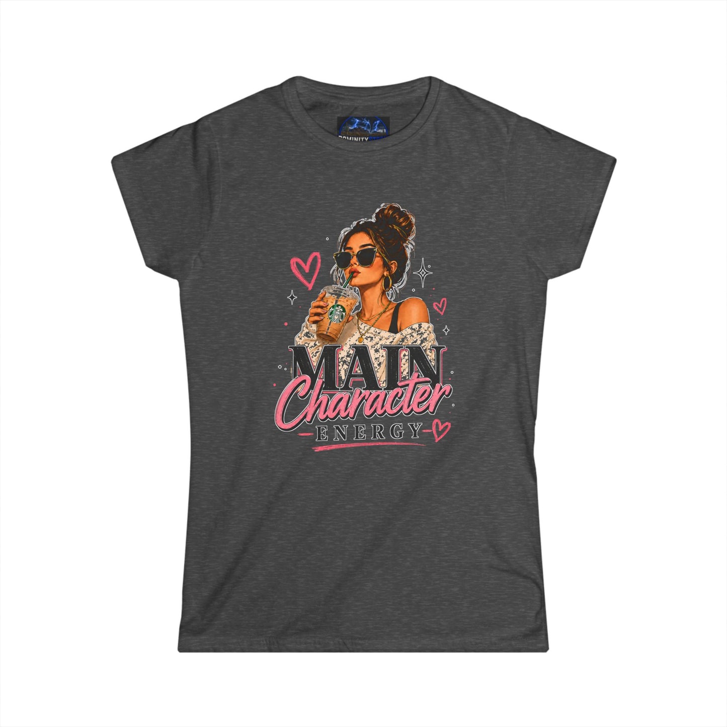 Graphic Main Character Energy Tee — Women's T-Shirt