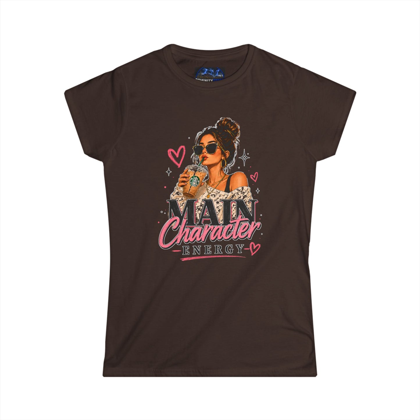 Graphic Main Character Energy Tee — Women's T-Shirt