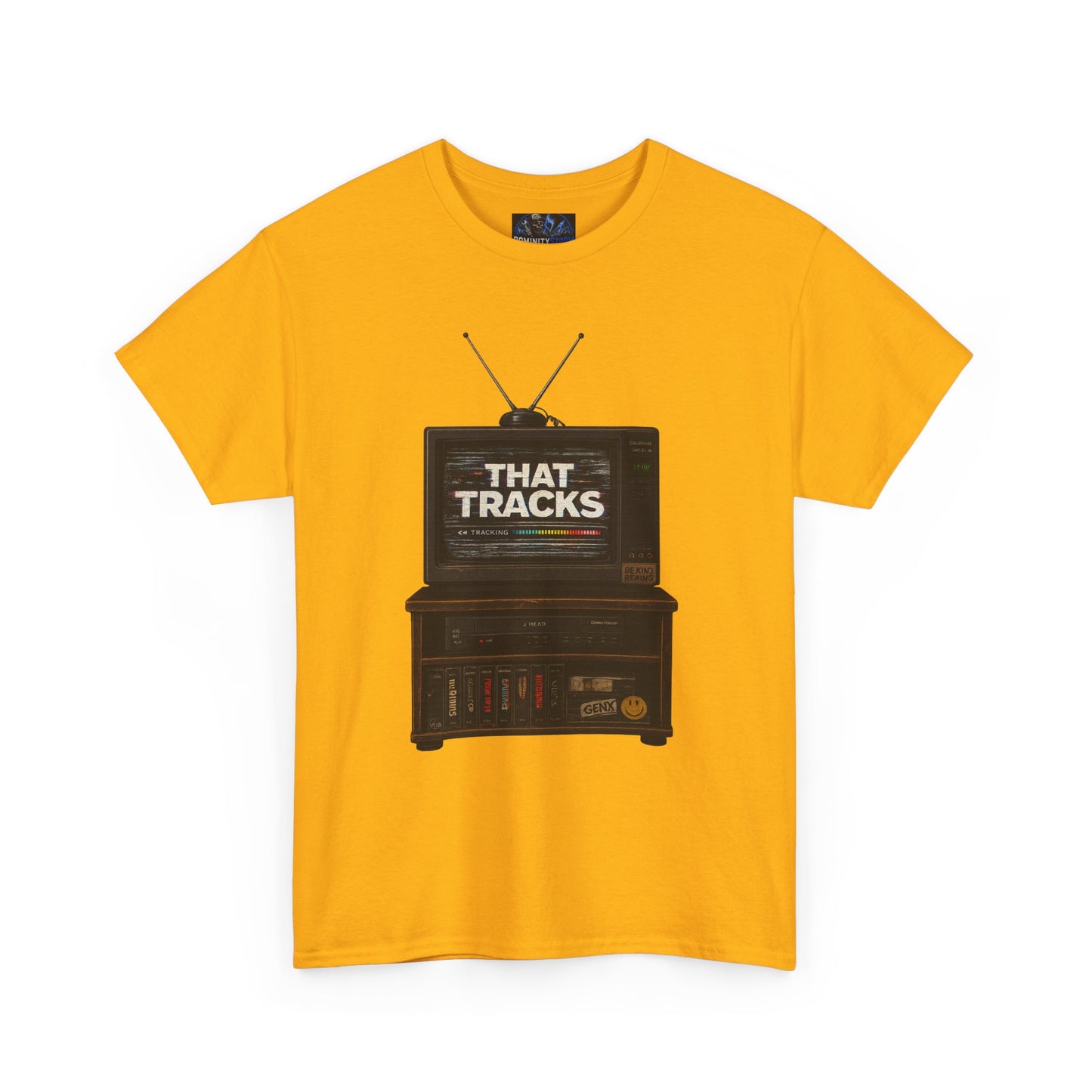 Vintage TV "That Tracks" Graphic Tee - Retro Music Lover T-Shirt