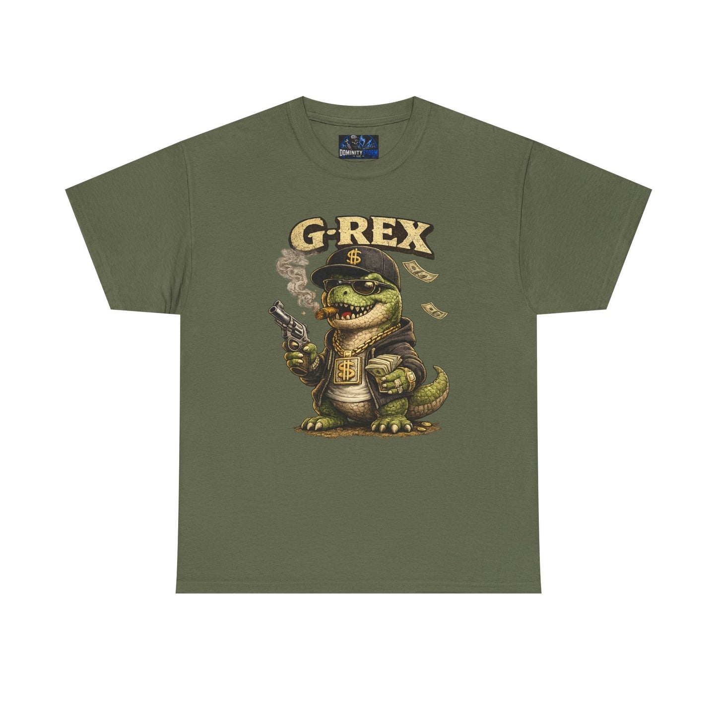 Grex Gator Tee — Vintage Crocodile Gangster Graphic T-Shirt