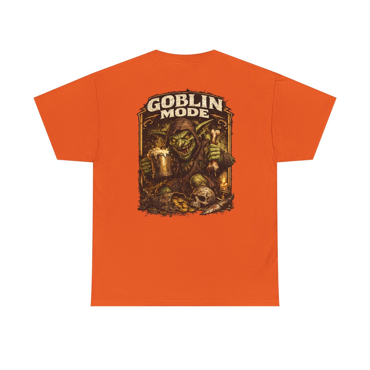 Goblin Mode Tee — Fantasy Goblin Skull Graphic T-Shirt