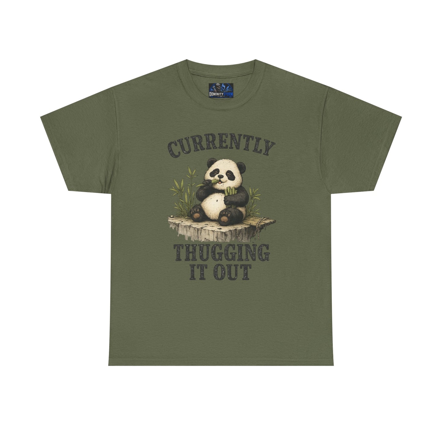 Panda "Currently Thugging It Out" T-Shirt