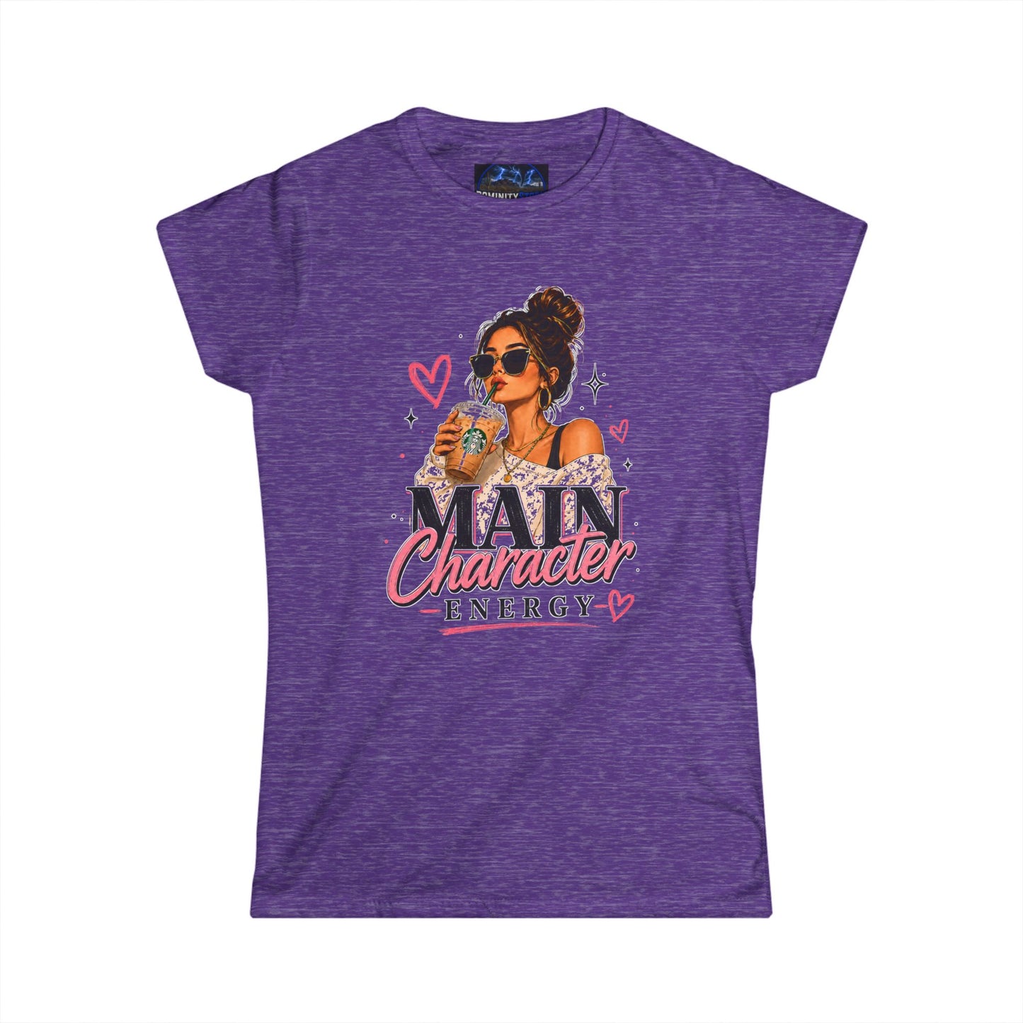 Graphic Main Character Energy Tee — Women's T-Shirt