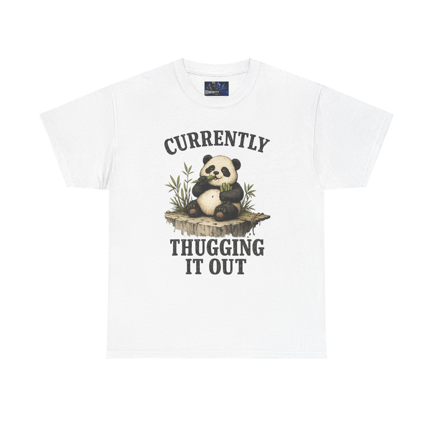 Panda "Currently Thugging It Out" T-Shirt