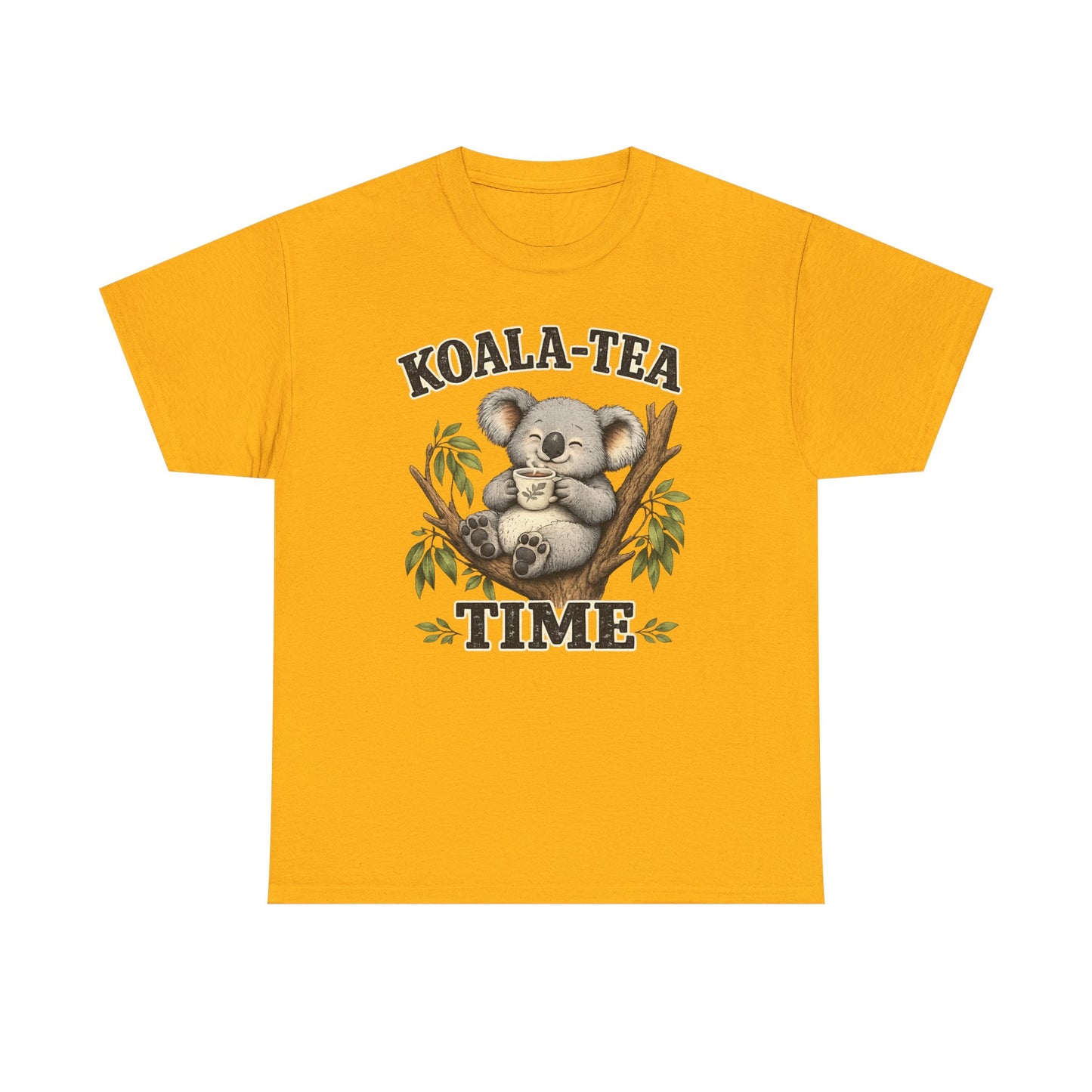 Koala-Tea Time T-Shirt — Cute Koala Tea Lovers Graphic Tee