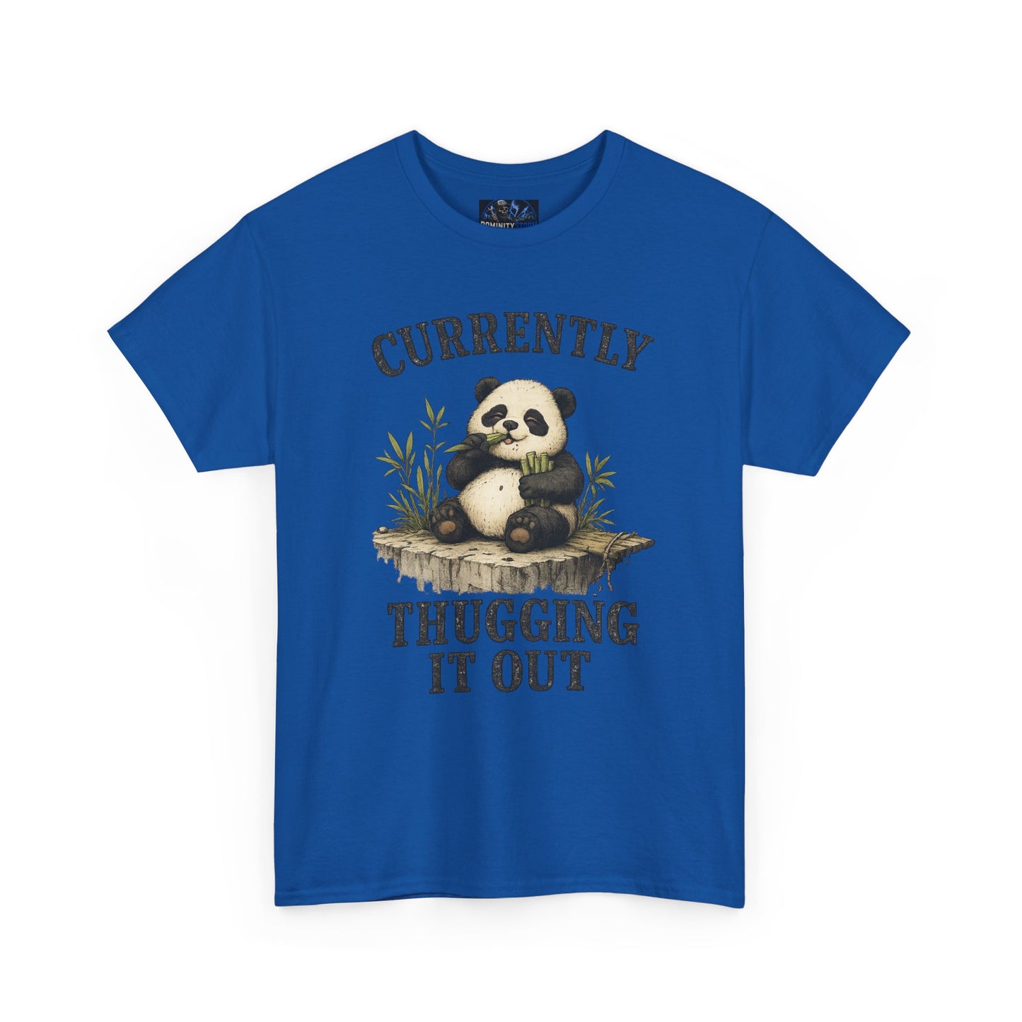 Panda "Currently Thugging It Out" T-Shirt
