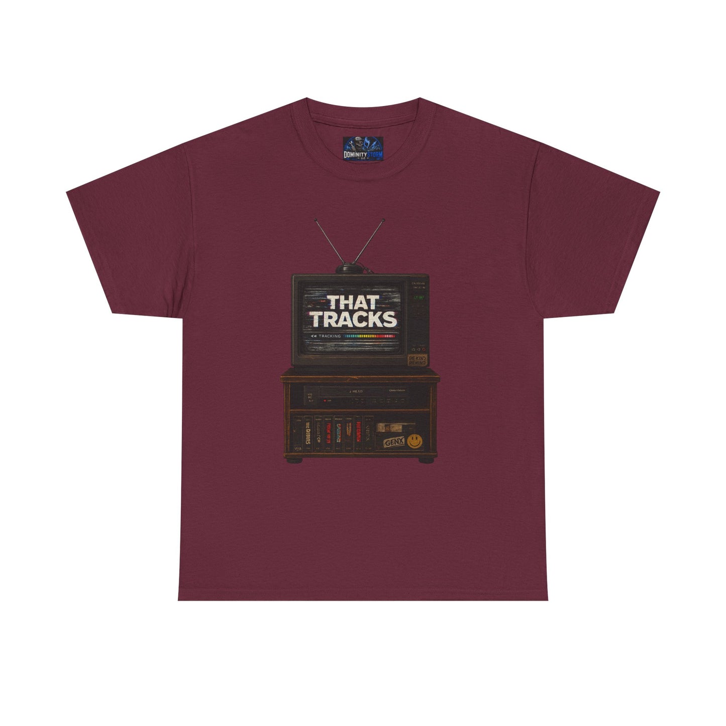 Vintage TV "That Tracks" Graphic Tee - Retro Music Lover T-Shirt
