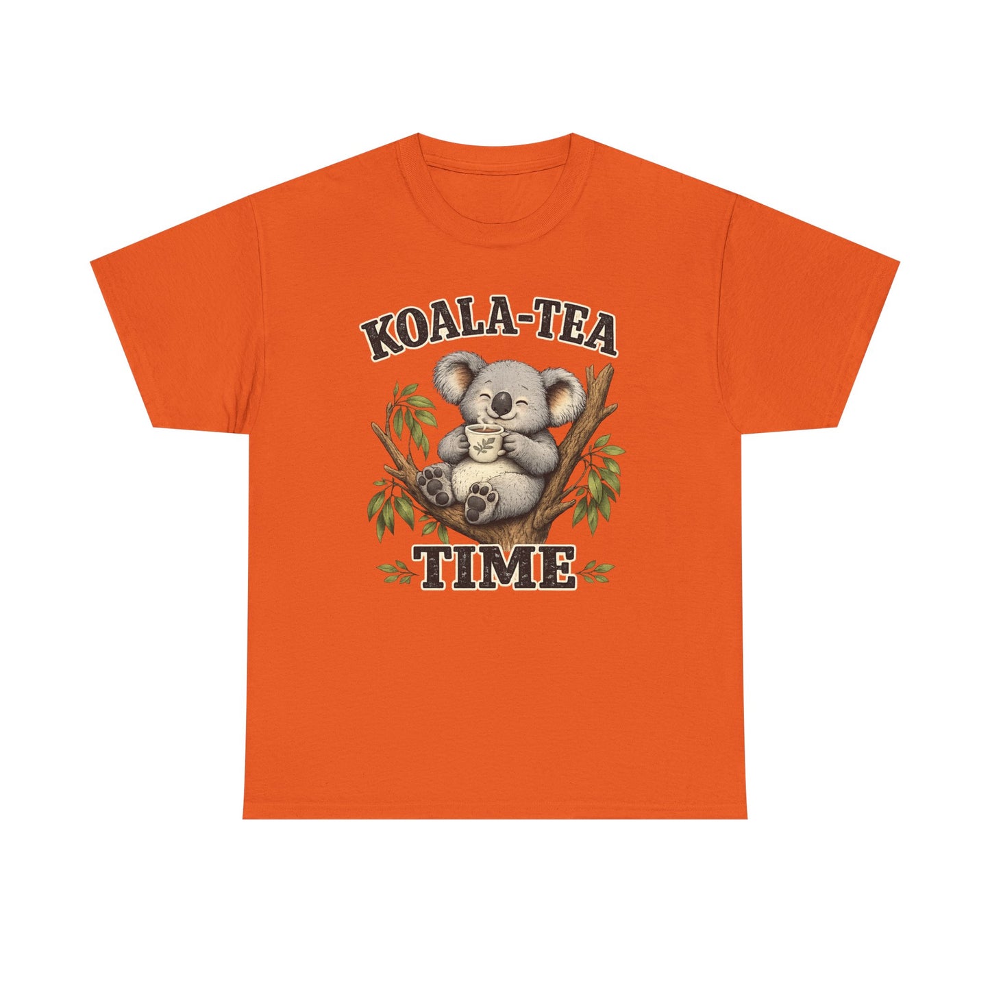Koala-Tea Time T-Shirt — Cute Koala Tea Lovers Graphic Tee