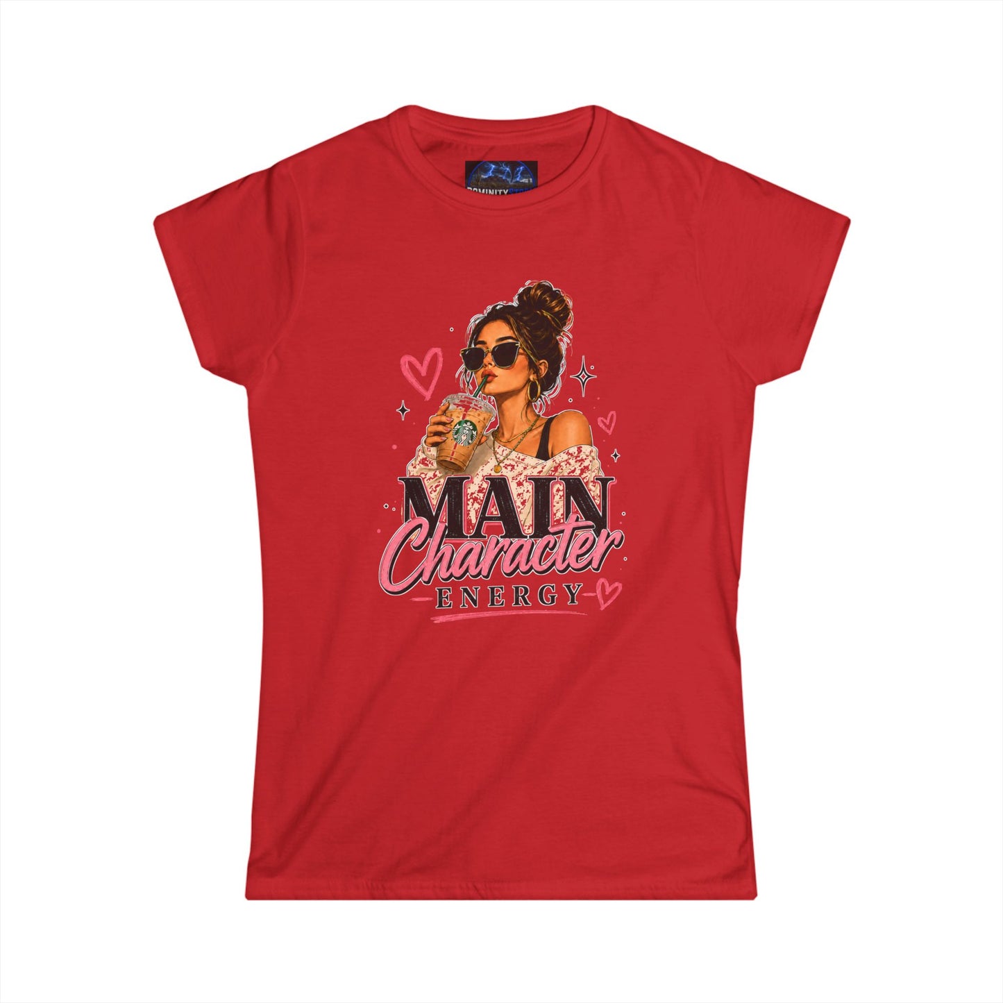 Graphic Main Character Energy Tee — Women's T-Shirt