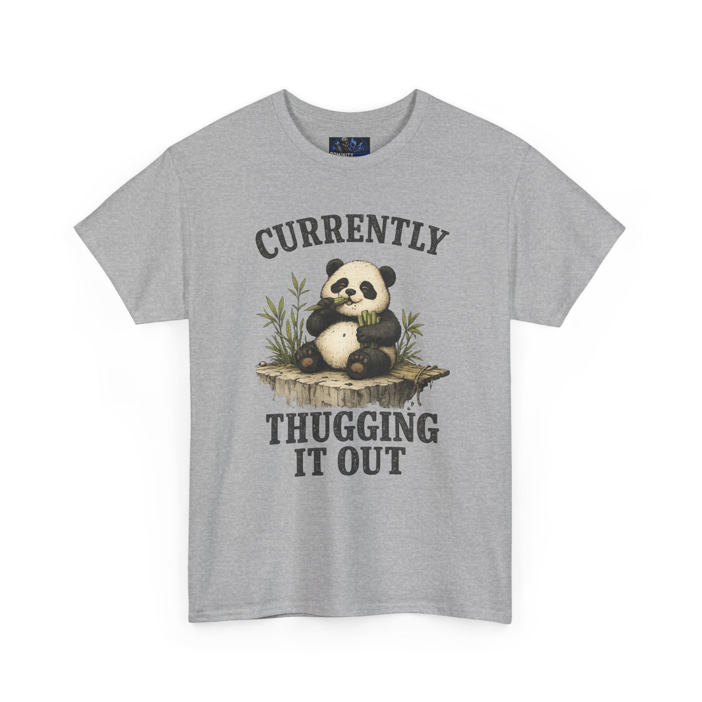 Panda "Currently Thugging It Out" T-Shirt