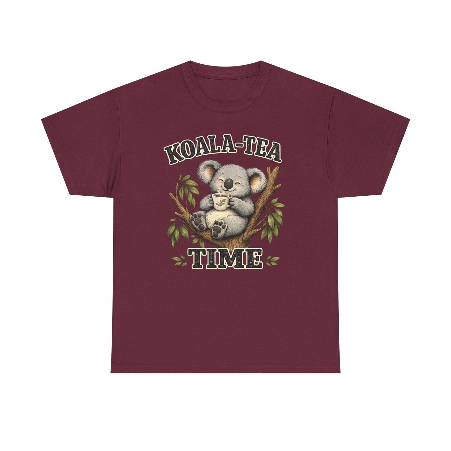 Koala-Tea Time T-Shirt — Cute Koala Tea Lovers Graphic Tee