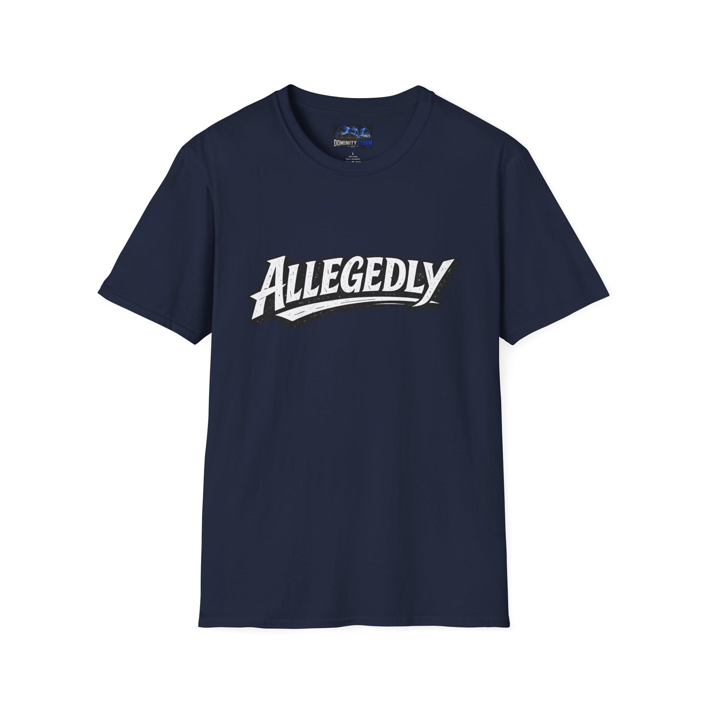 Allegedly Retro Script T-Shirt