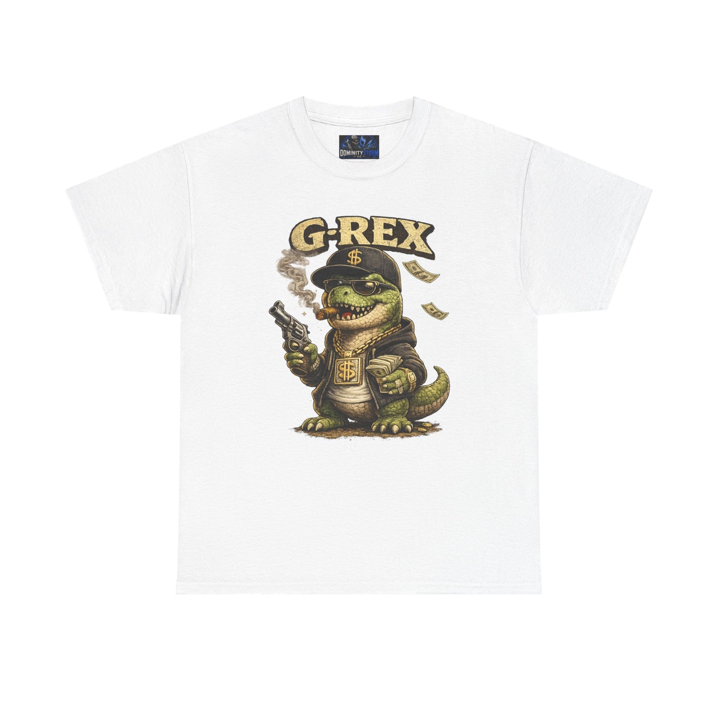 Grex Gator Tee — Vintage Crocodile Gangster Graphic T-Shirt