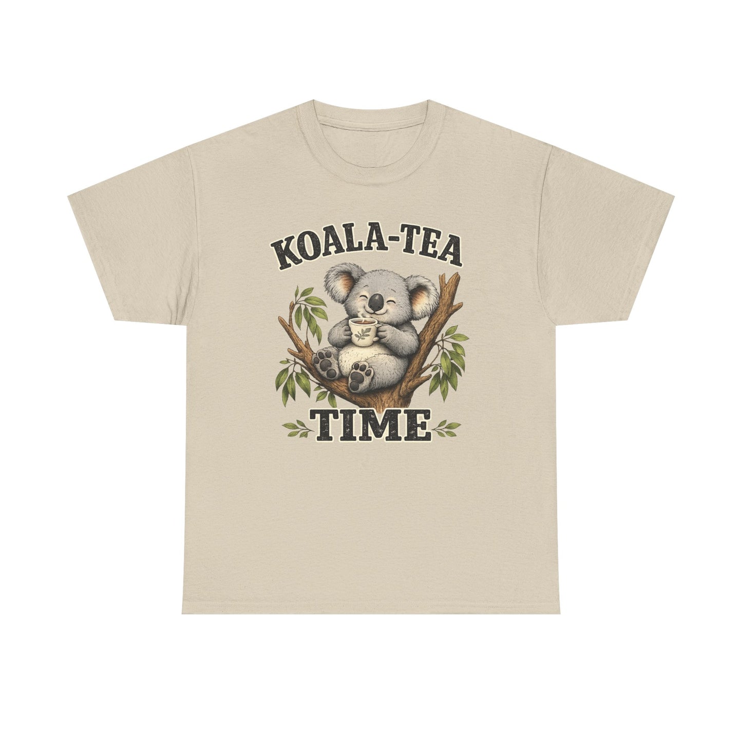 Koala-Tea Time T-Shirt — Cute Koala Tea Lovers Graphic Tee