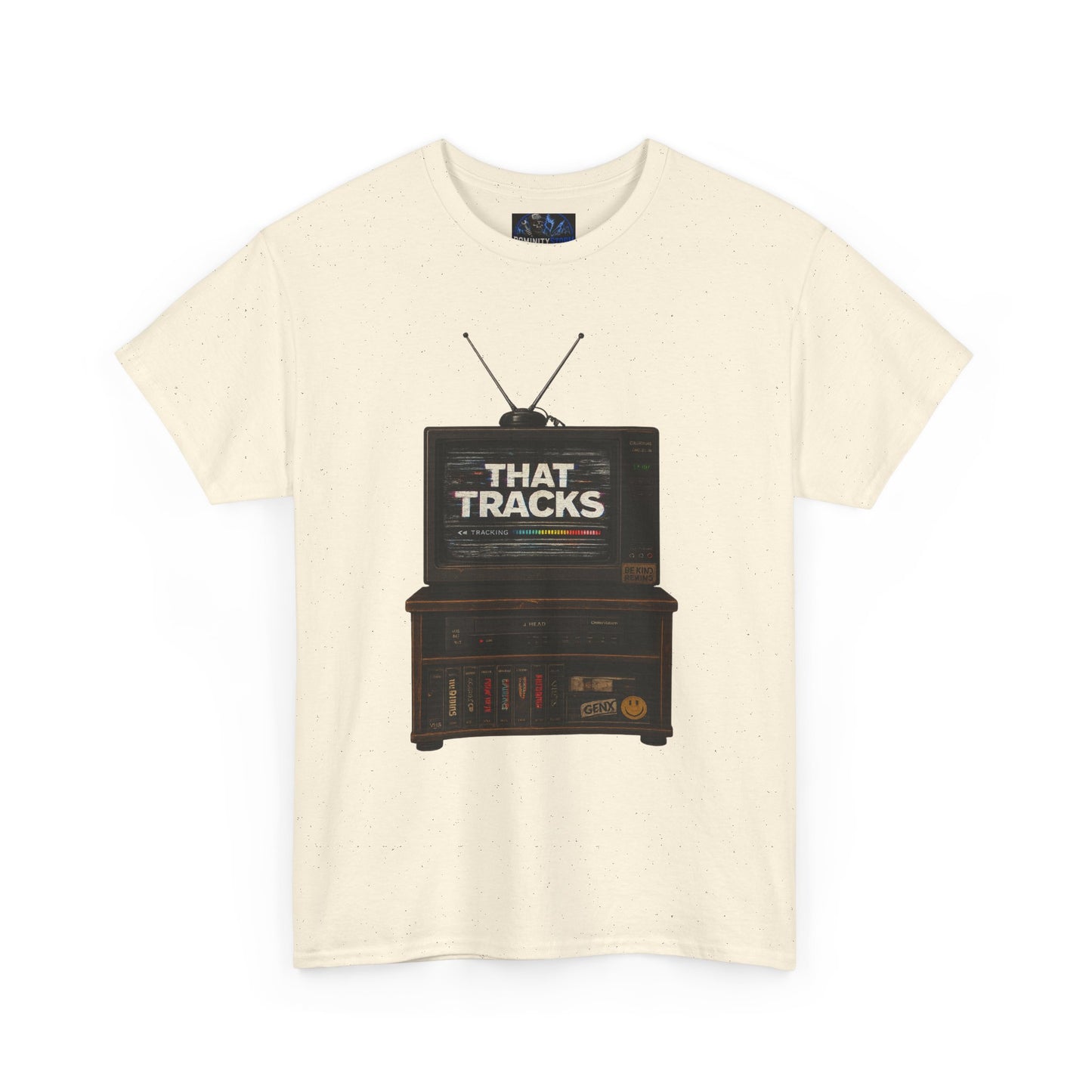 Vintage TV "That Tracks" Graphic Tee - Retro Music Lover T-Shirt